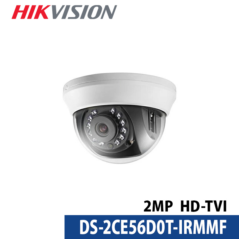 243万画素 HIKVISION 防犯カメラ アナログ 屋内 スマホ監視 DS-2CE56D0T-IRMMF ドーム型 レンズサイズ3.6mm 送料無料