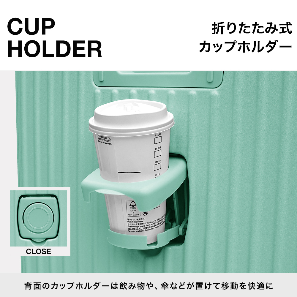スーツケース Sサイズ フロントオープン 1年保証 機内持ち込み