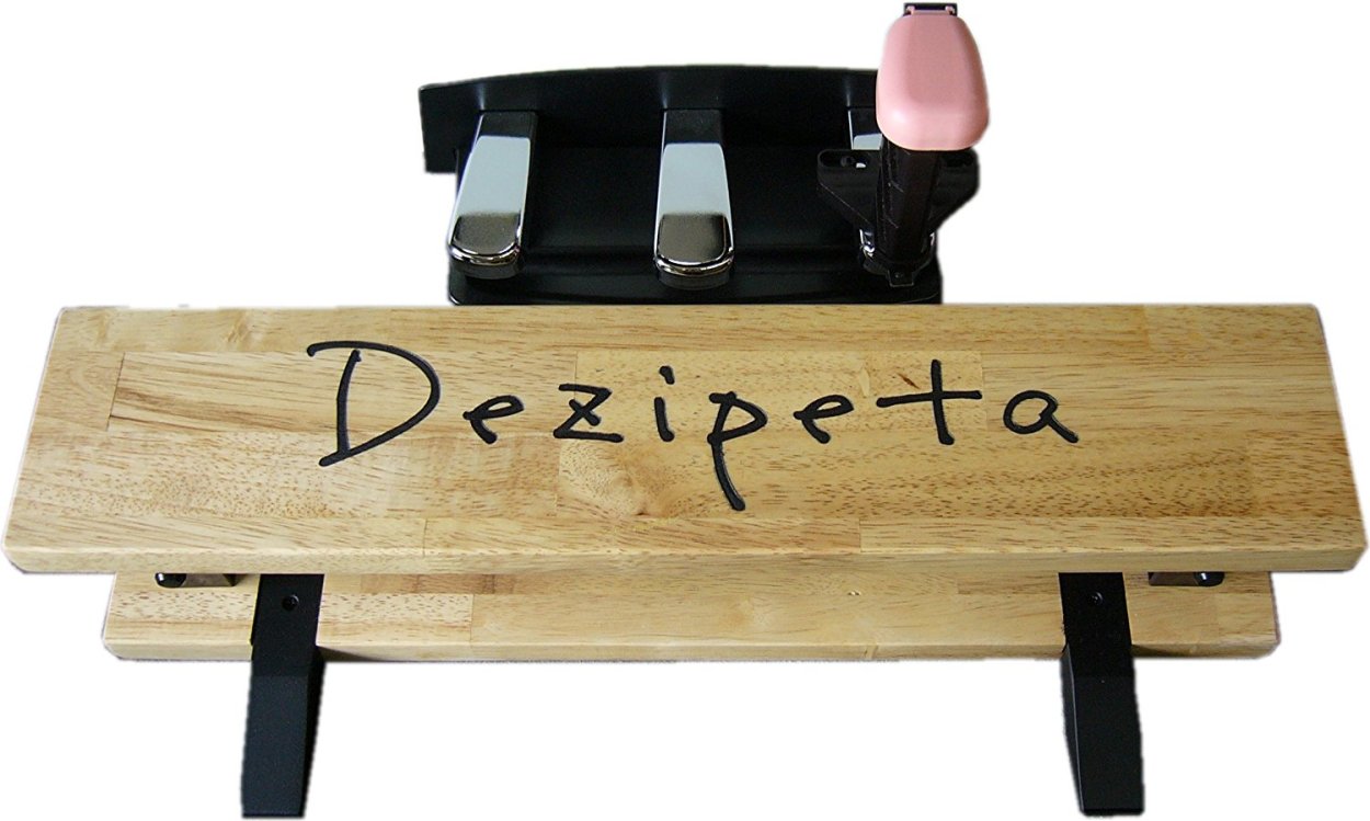 電子ピアノ用補助ペダル 「デジペタ」 デジペダとデジスツールセット