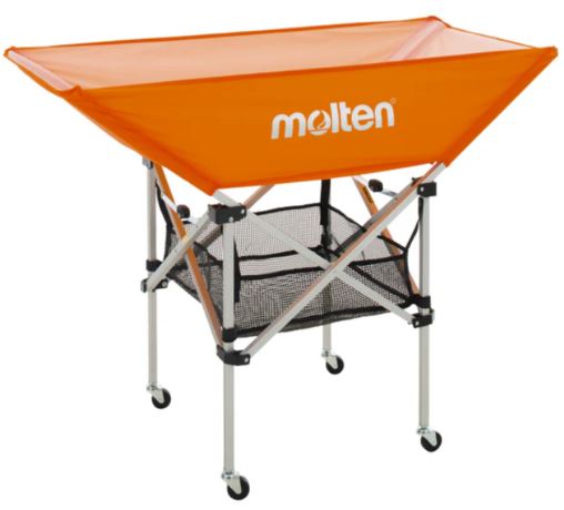 バレーボール molten モルテン ボールカゴ バレー バスケ ポータブル