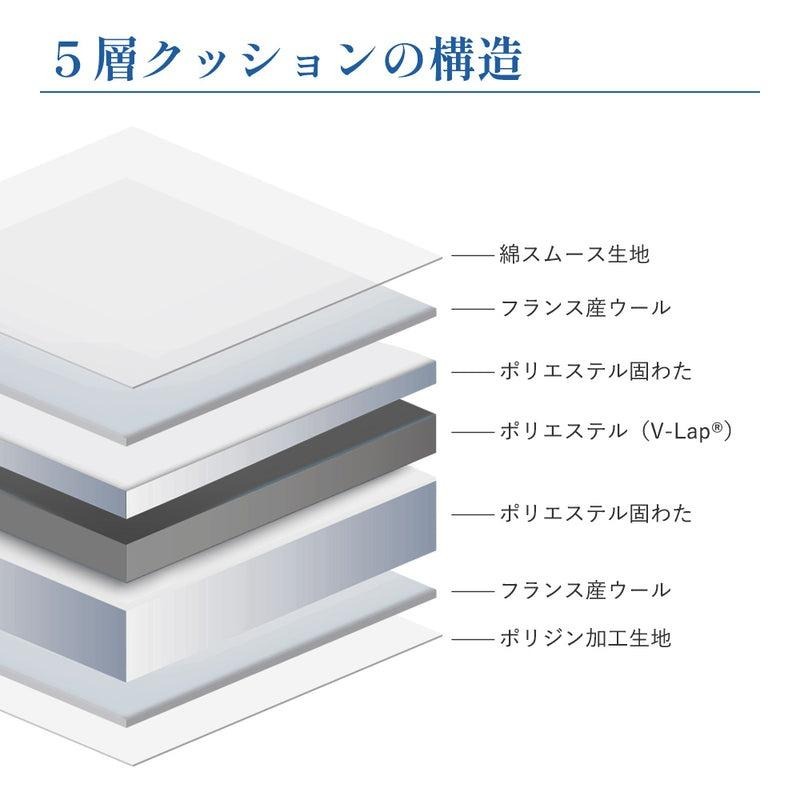 西川（nishikawa） 敷布団 シングル 日本製 5層クッション 昭和西川
