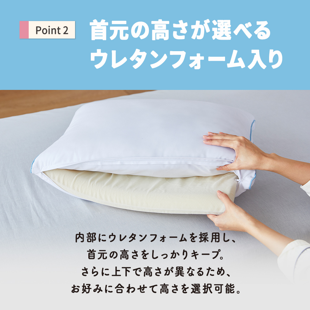 西川（nishikawa） 枕 まくら やわらかめ 昭和西川『ねむりの方程式