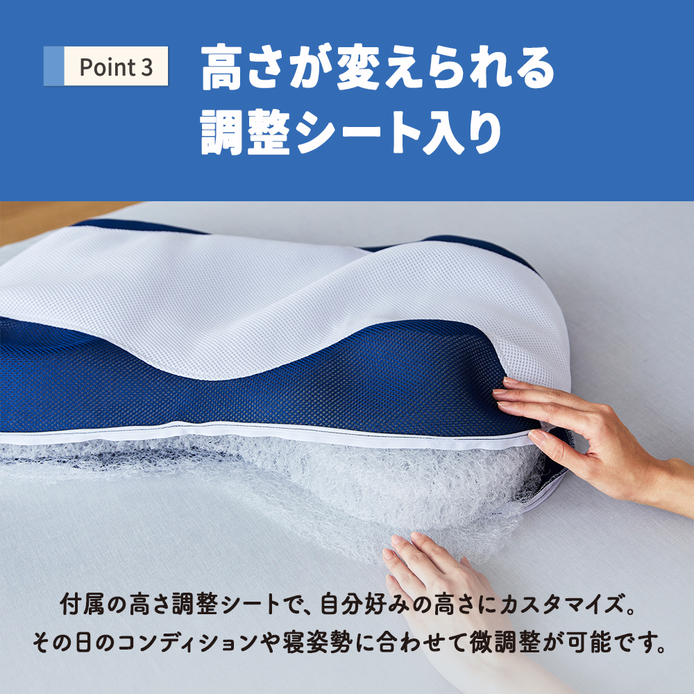 西川（nishikawa） 枕 まくら かため 昭和西川『ねむりの方程式』 ぽ