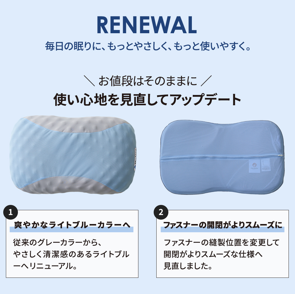 枕 まくら ムアツまくら MP6100 約60×37cm 昭和 西川 枕 肩こり 首こり ウレタンまくら 凹凸 高さ調整 体圧分散 抗菌防臭 寝返り 快眠枕 快眠 | 西川 | 03