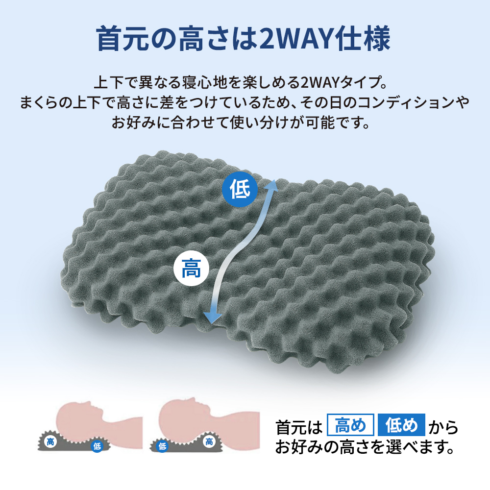 西川（nishikawa） 枕 まくら ムアツまくら MP6100 約60×37cm 昭和 枕
