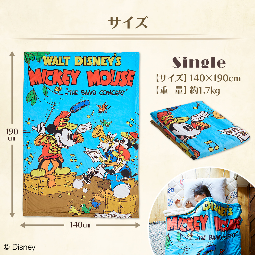 ディズニーリゾート　新商品　毛布 Disney RESORT (ディズニーリゾート) キャラクターグッズ 毛布