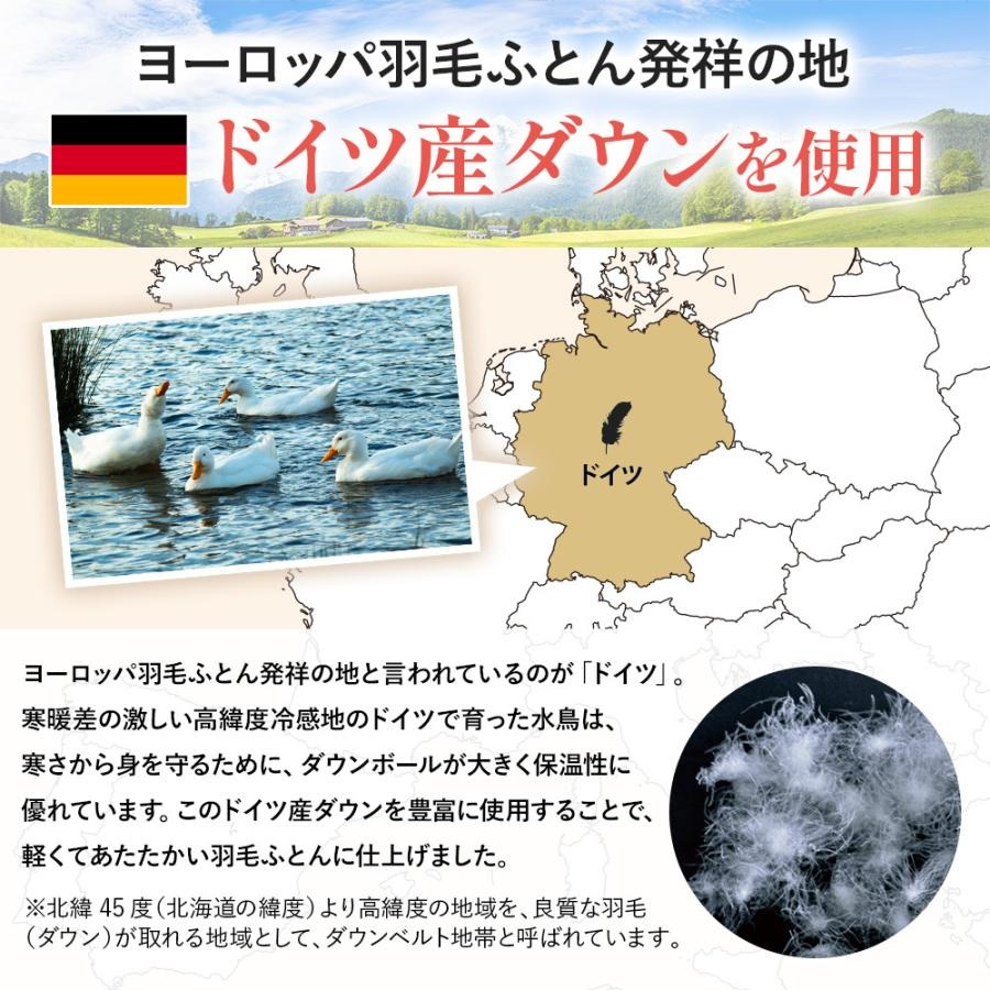 西川（nishikawa） 羽毛布団 シングル ロング 掛けふとん 昭和西川直営