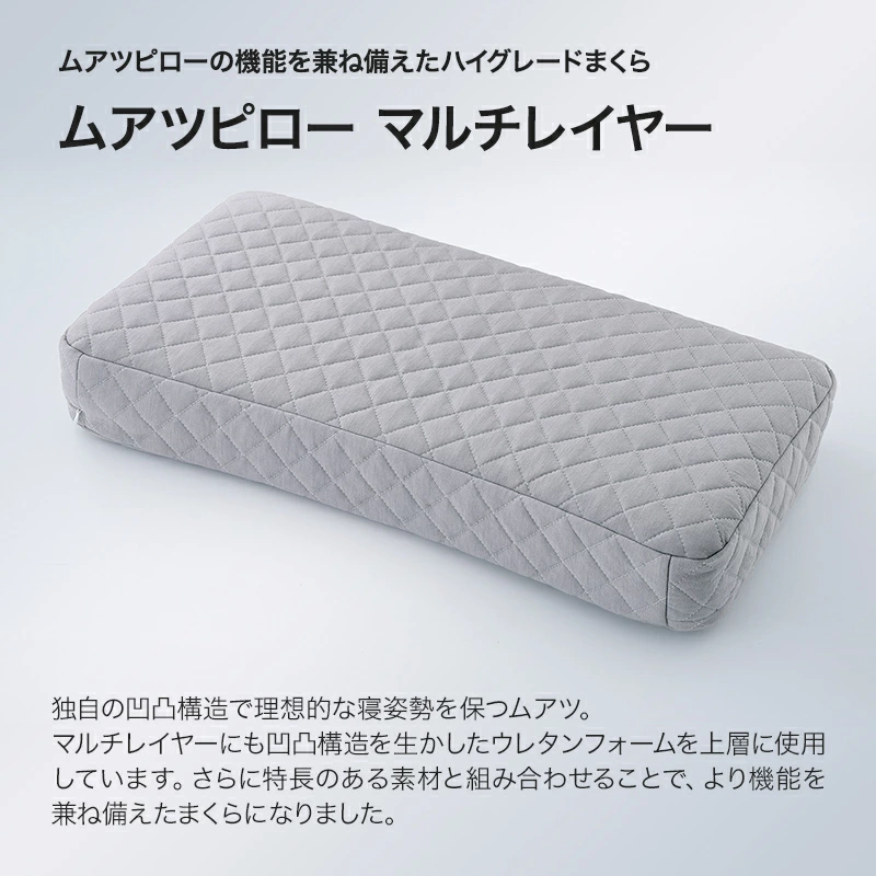 ムアツ 枕 まくら ムアツまくら 昭和 西川 肩こり 首こり マルチ