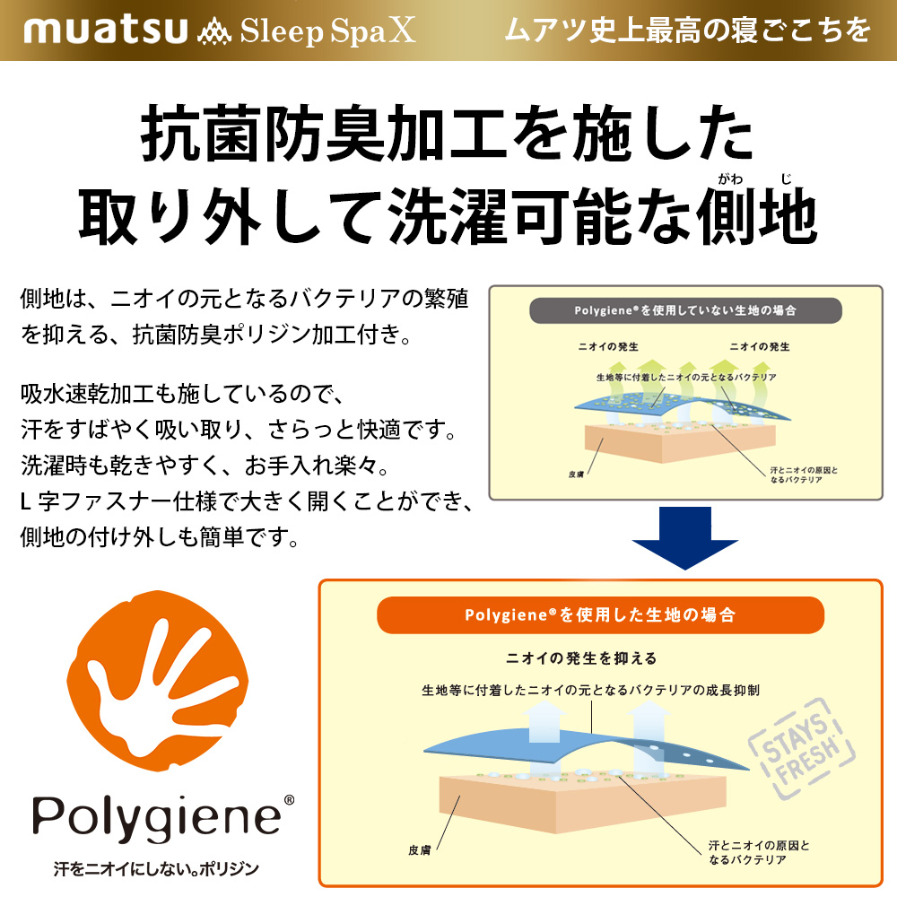 期間限定送料無料 昭和西川公式 西川ストアONLINE 店ムアツ スリープ