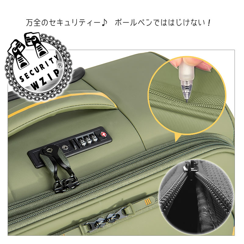 ソフト スーツケース Mサイズ 中型 キャリーケース キャリーバッグ 
