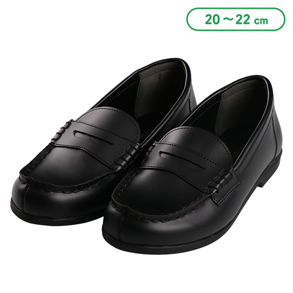 安価 ジェニー 20センチ ローファー 黒 SISTER JENNI ベロア パンプス 18cm 厚底 キッズ 女の子 黒