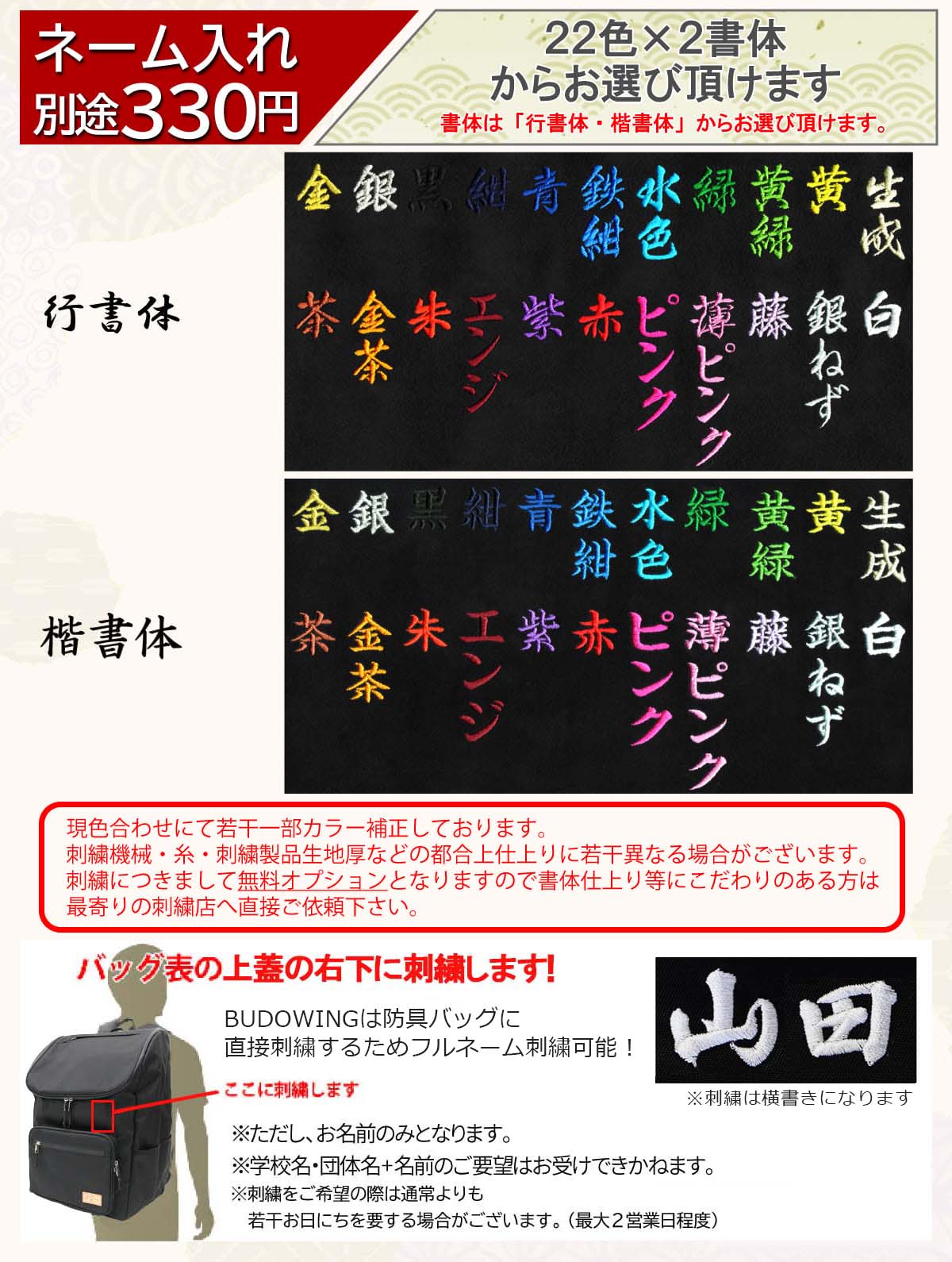剣道 防具袋 BUDO WING PRO S ...の詳細画像3