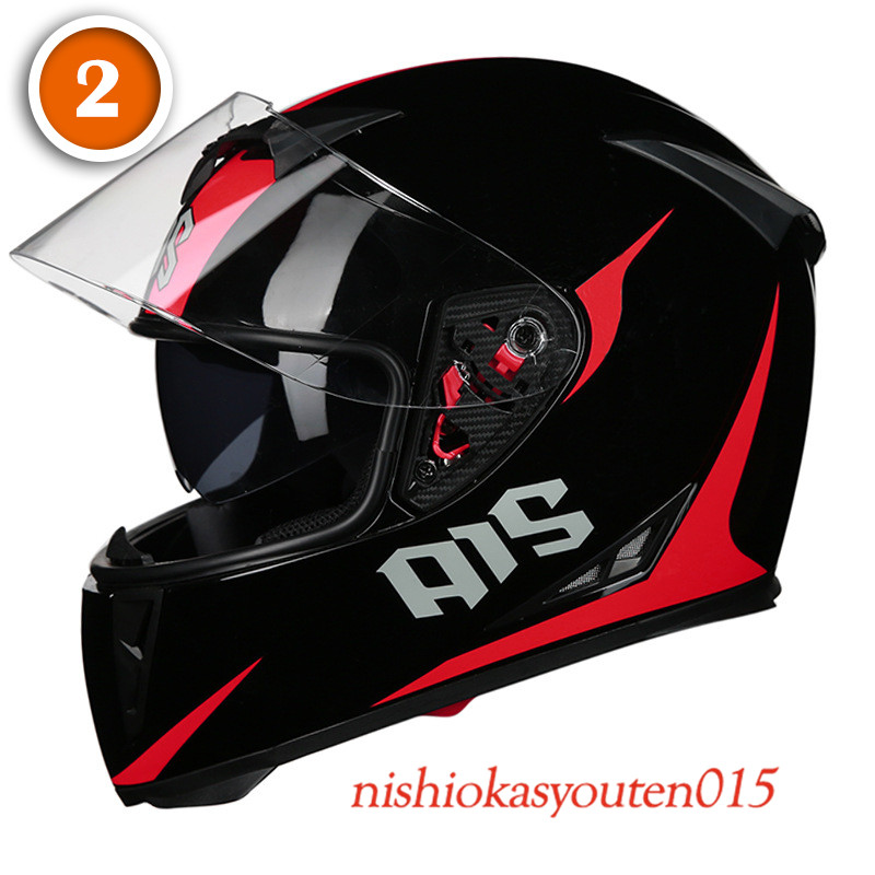 フルフェイスヘルメット バイク用 システムヘルメット ダブルシールド 四季適用 オートバイのヘルメット サイズS-3XL ヘルメット Bluetooth付きバイクヘルメットフルフェイスシステムヘルメットLサイズ-6