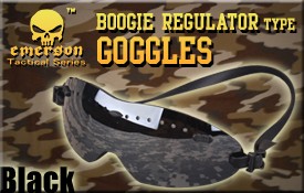EMERSON製 Boogie Regulatorタイプ ゴーグル BK