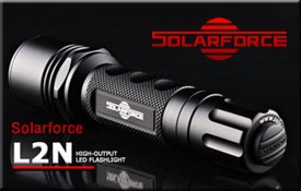 Solarforce L2N フラッシュライトボディ BK