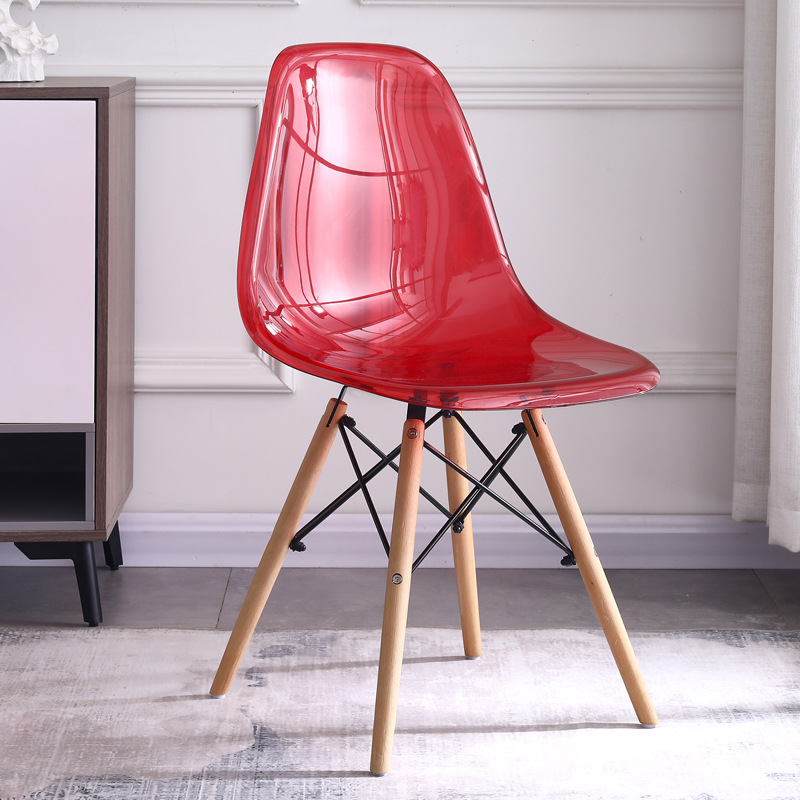 ダイニングチェア イームズチェア ダイニング 4脚 チェア クリア チェアー シェルチェア リプロダクト nisiki おしゃれ 椅子