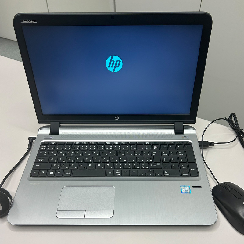 中古ノートパソコン windows10 pro HP ProBook450 G3 15.6インチ core i3 メモリ8GB