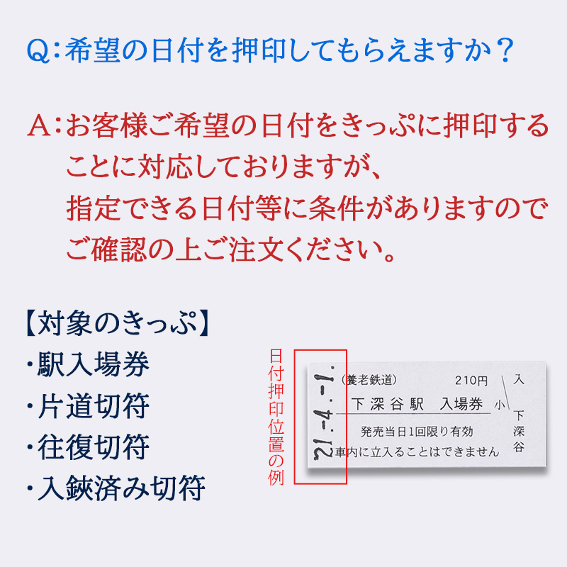 希望の日付が入った切符の購入方法１