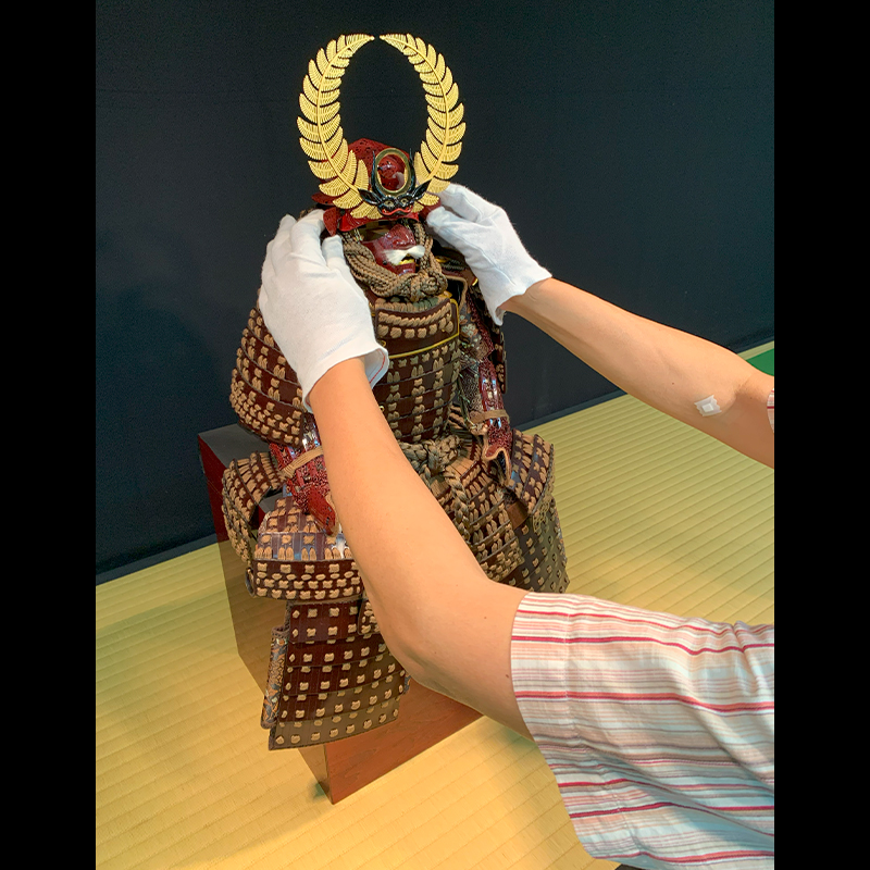 五月人形 徳川家康 甲冑 兜 鎧 関ヶ原合戦 大坂の陣 歯朶具足 しだ