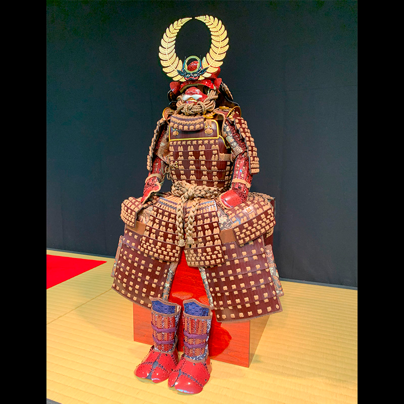 五月人形 徳川家康 甲冑 兜 鎧 関ヶ原合戦 大坂の陣 歯朶具足 しだ