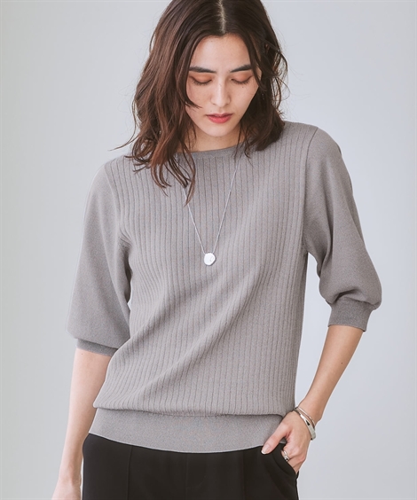 カーディガン レディース カラー ブークレ起毛  羽織り M/L ニッセン nissen ニッセン カーディガン レディース カラー ブークレ起毛 羽織り