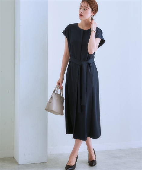 ニッセン（nissen） レディース スーツ ワンピース 洗える 単品