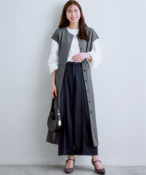 ニッセン（nissen） レディース スーツ ワンピース 洗える 単品