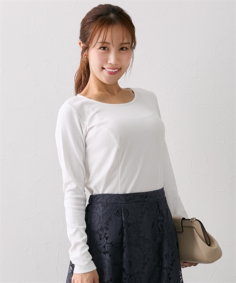 トップス tkm ドルマンショートトップス【洗濯機洗い可】（2002506806