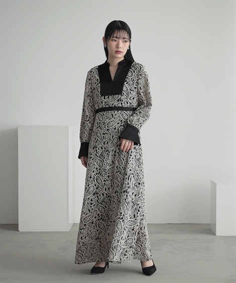Callarus 結婚式 ドレス パーティードレス ワンピース ロング お呼ばれ