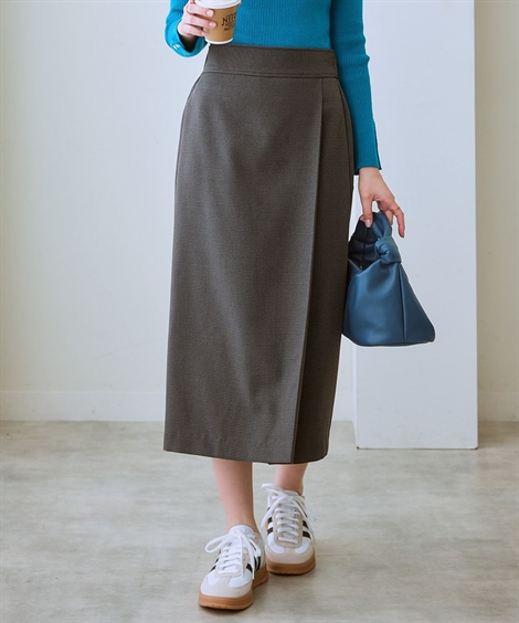 ニッセン（nissen） スカート 裏微起毛 レディース スカート 洗える