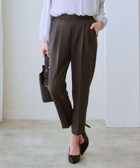 ニッセン（nissen） 爆買 パンツ 裏微起毛 レディース パンツ 洗える