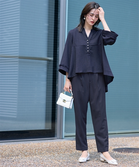 ニッセン（nissen） レディース スーツ セットアップ パンツスーツ