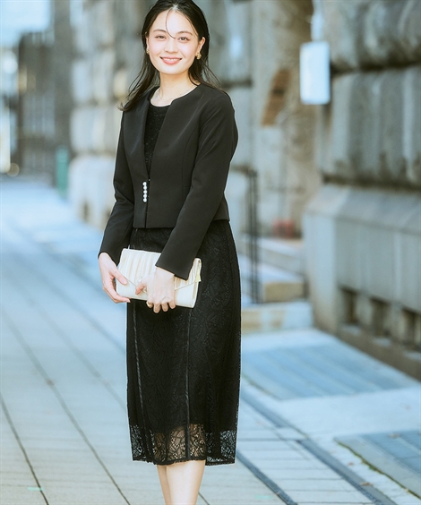 卒業式 入学式 フォーマルスーツ レディース アンサンブル ワンピース