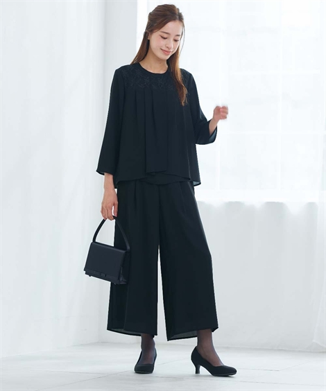 ニッセン（nissen） 喪服 ブラックフォーマル 礼服 レディース