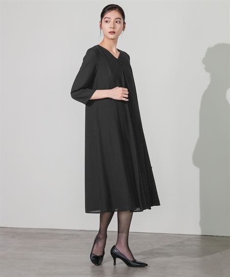 ニッセン（nissen） 喪服 レディース 夏 夏用にも 礼服 ブラック