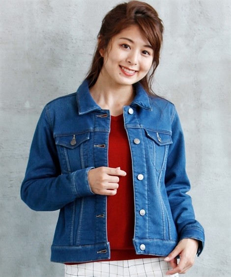 小さいサイズ レディース 裏ボア デニム ジャケット Ss S M L ニッセン Nissen Zzy4319d4858 ニッセンyahoo 店 通販 Yahoo ショッピング