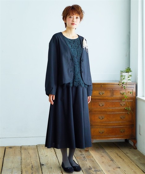 スーツ セレモニー 大きいサイズ レディース ナチュラルさんのハレ服 リネン 混 ロング スカート 入園 入学 卒園 卒業 フォーマル 8l ニッセン Nissen Zzy43a0984 家具 インテリア ニッセン 通販 Yahoo ショッピング