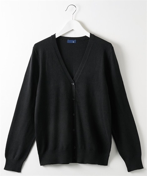 カーディガン レディース ふわっと もっちり素材 Vネック ニット Uv 静電気防止 洗濯機ok 冬 Ll ニッセン Nissen Zzy43e4870 ニッセンyahoo 店 通販 Yahoo ショッピング