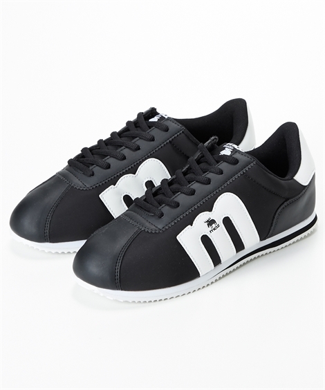 レディース Mozサイドロゴ スニーカー ワイズ3e 22 5 25cm ニッセン Nissen Zzy4321a07 ニッセンyahoo 店 通販 Yahoo ショッピング