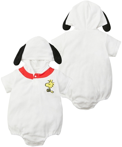 ロンパース ベビー スヌーピー ディズニー フード付 変身 半袖 ベビー服 子供服 男の子 女の子 身長70 80cm ニッセン Nissen Zzy4321b1465 ニッセンyahoo 店 通販 Yahoo ショッピング