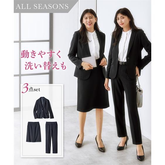 ニッセン（nissen） スーツ レディース 2ボトム テーラード ジャケット