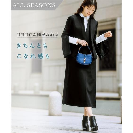 ニッセン（nissen） スーツ スカート 大きいサイズ レディース ドビー