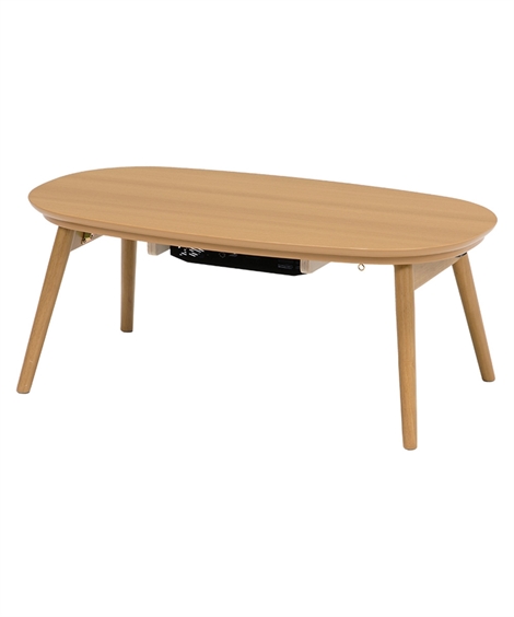 ニッセン（nissen） こたつ テーブル コンパクトサイズの折れ脚 幅90cm