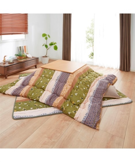 ニッセン（nissen） 大判 こたつ 掛敷 布団 セット うさぎ柄 秋 冬