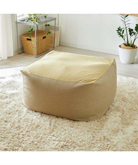 ニッセン（nissen） クッション ビーズ 日本製 へたりにくい もちもち