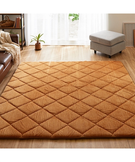 ラグ 超ふっくら ウレタン 30mm 防音 約185×185cm ニッセン nissen