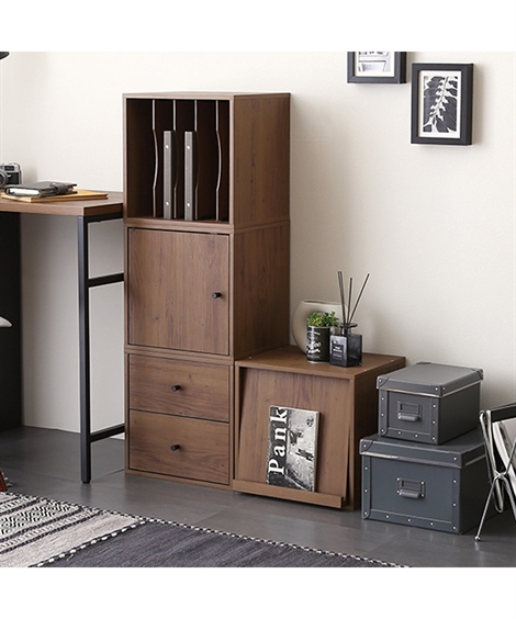 ニッセン（nissen） ラック 組み合わせ自在の 収納 キューブボックス