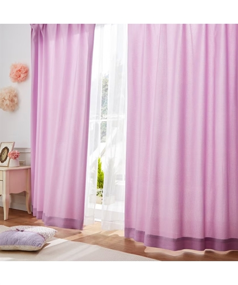 ニッセン（nissen） カーテン カーテン ドレープ ワッフル サイズ17