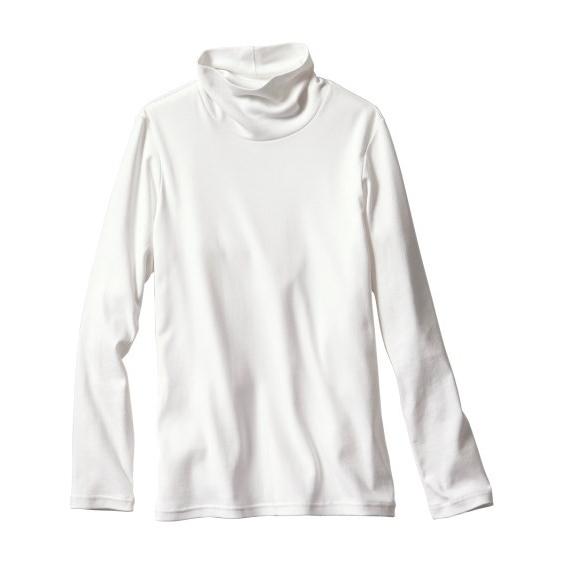 Tシャツ カットソー 大きいサイズ レディース 綿100％ タートルネック  L〜10L ニッセン nissen｜nissenzai｜02