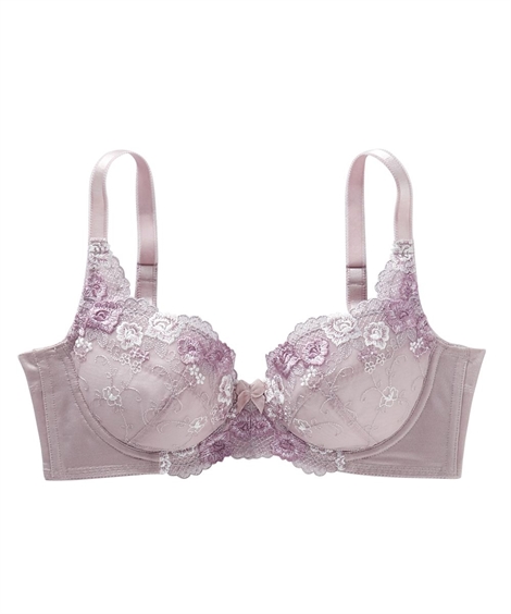 ニッセン（nissen） ブラジャー ワイヤー入り レディース 脇高 サイド